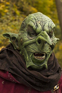 Goblin Overlord - Green / maska lateksowa Goblin
