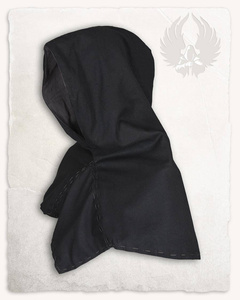 Halaif Hood Canvas Black/Grey 2nd Edition - średniowieczny kaptur