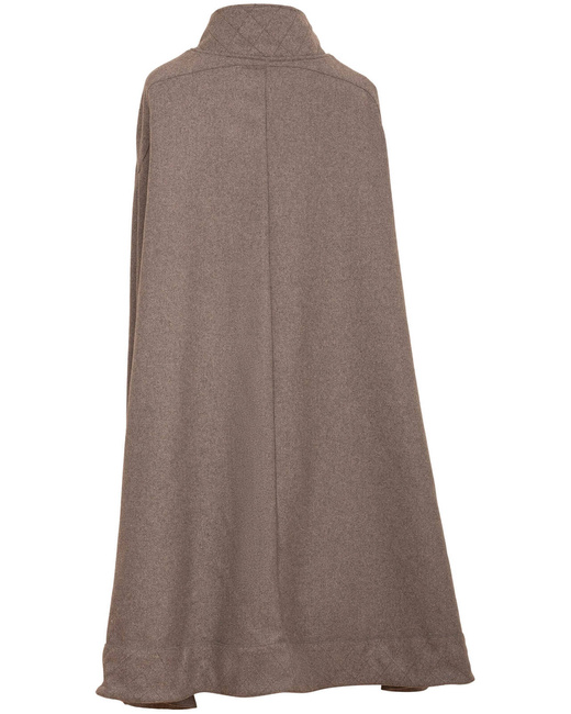Ceres Cloak Wool - Grey - płaszcz wełniany