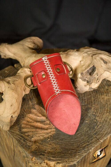 Holder For Sword Belt - Red