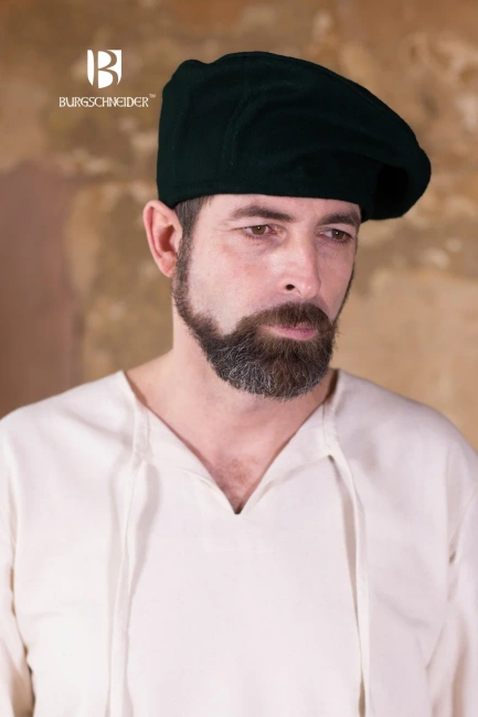 Wool Beret Harald - Black
