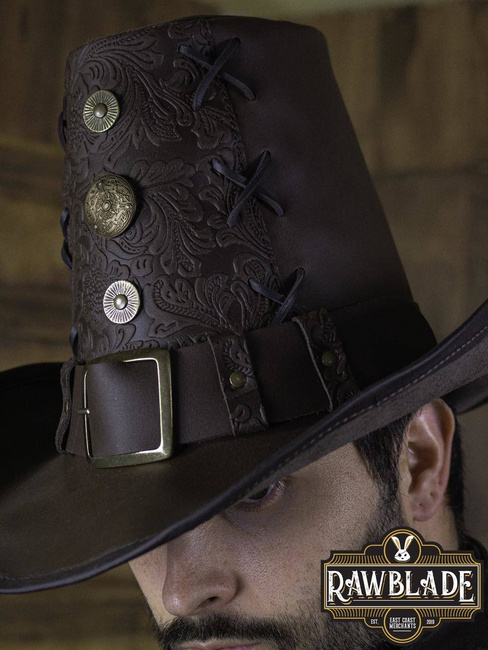 Johann Witch Hunter Hat Deluxe - Brown