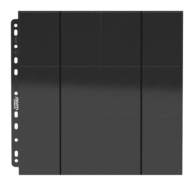 24-Pocket QuadRow Pages Side-Loading Black (10szt)