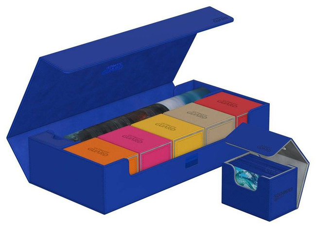 Ultimate Guard Superhive 550+ XenoSkin Monocolor Blue (niebieski)