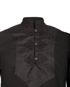 Viscardi shirt - Black - koszula w gotyckim stylu