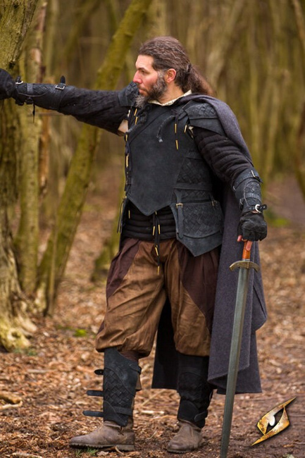 Ranger Armour Suede Set - Black