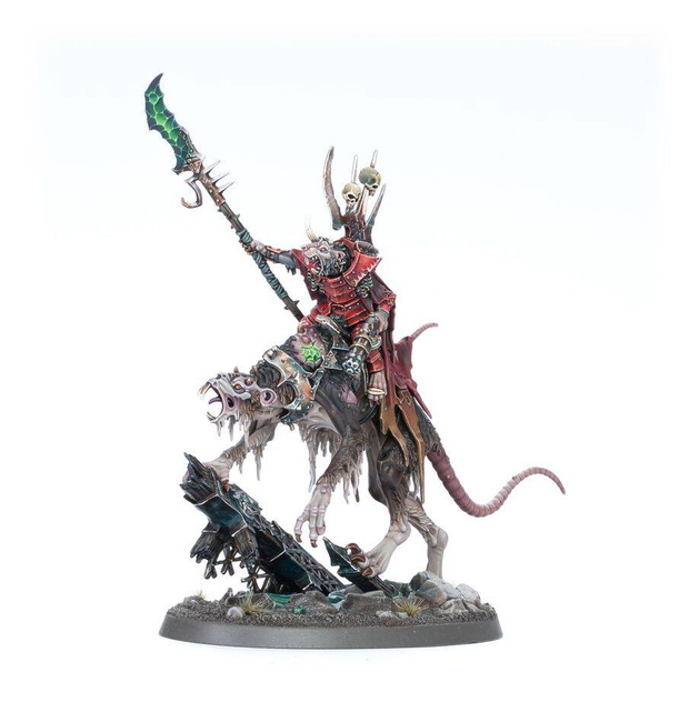 Age of Sigmar: Skaven Clawlord on Gnaw-beast