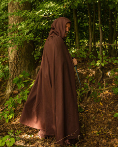 Harun Cloak Canvas Brown- płócienna opończa