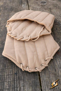 Short Sleeves Gambeson Warrior - Desert Beige