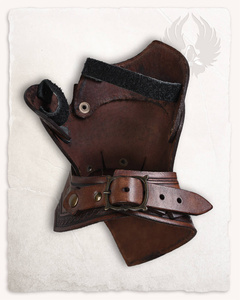 Sulla Leather Mittens 2ND ED - Black