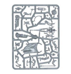 Warhammer 40000: Black Templars Chaplain Grimaldus and Retinue