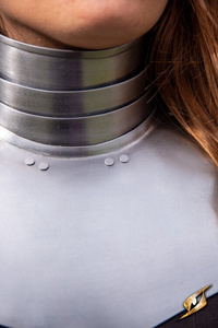 Landsknecht Gorget - Steel - obojczyk landsknechta