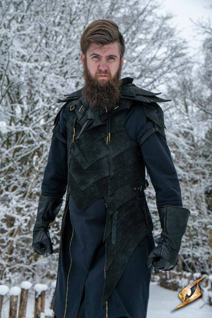 Shadow Armour Tassets - Suede - Black - One Size