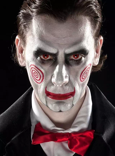 Black White Red Cream Make-Up - kremowe farby do charakteryzacji