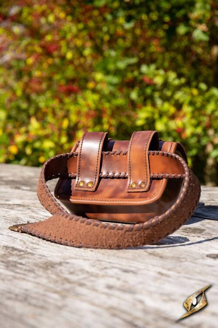 Warrior Bag - Faux Leather - Brown - Large