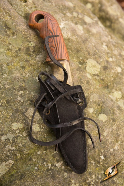 Woodsman Knife & Holder - Left - Epic Black