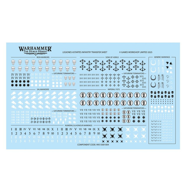 Warhammer The Horus Heresy: Legiones Astartes MKII Veteran Squad with Disintegrator Weapons
