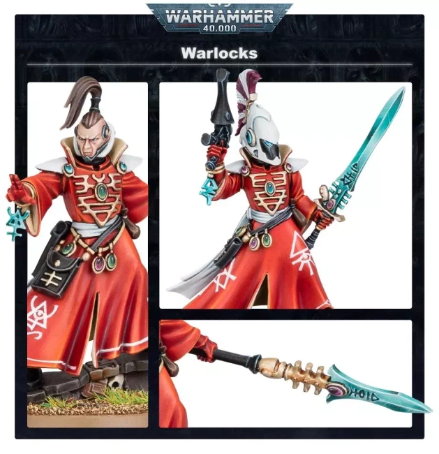 Warhammer 40000: Aeldari Warlocks