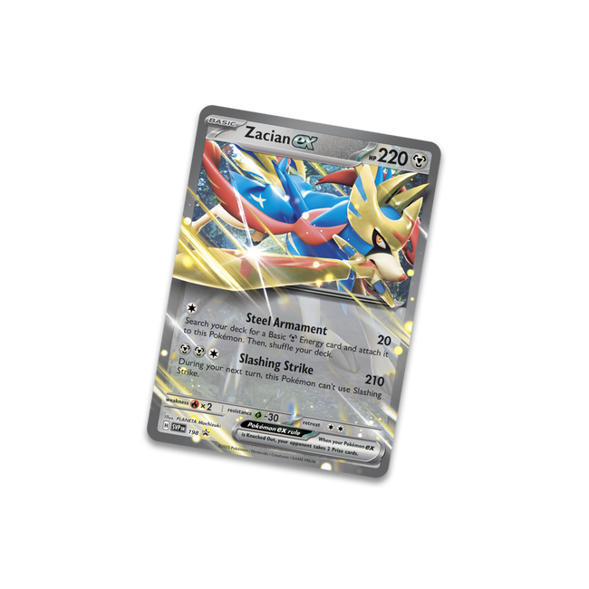Pokémon TCG: Slashing Legends Tin - Zacian ex