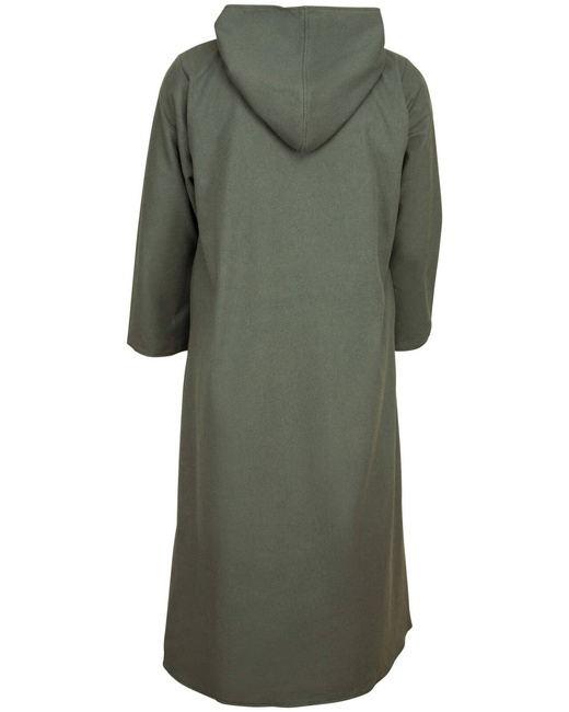 Faelyn coat Canvas - black - bawełniany płaszcz