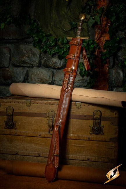 Adjustable Scabbard Brown 97 cm - regulowana pochwa