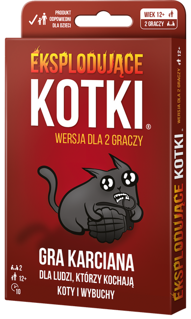 Eksplodujące Kotki - Wersja dla 2 graczy