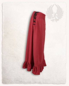 Nelly Skirt Light Cotton - Bordeaux - spódnica bawełniana