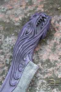 Dragon Dagger - Purple - 16,3 cm
