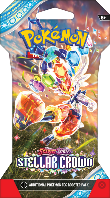 Pokémon TCG: Scarlet & Violet - Stellar Crown - Sleeved Booster