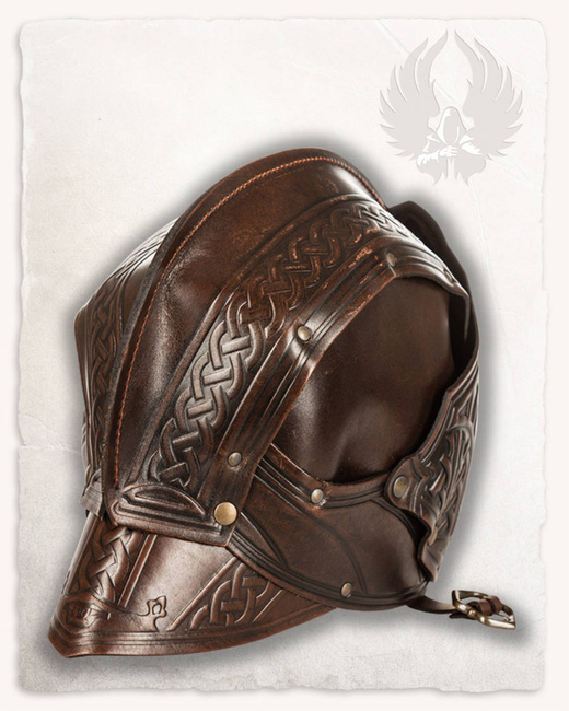 Mantikor Lederhelm Braun