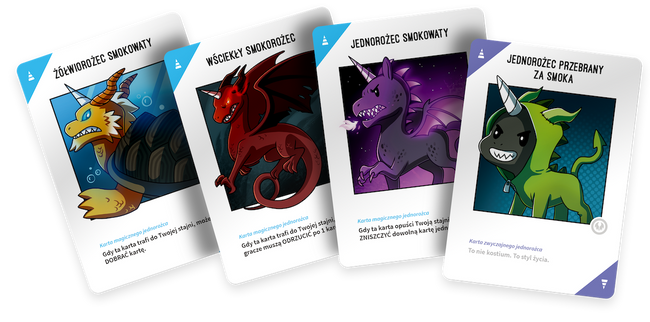 Odjechane Jednorożce: Smoki