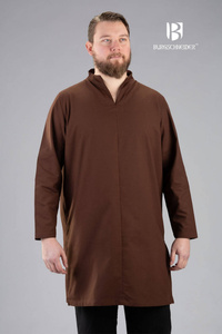 Tunic Ekwin - Brown - bawełniana tunika