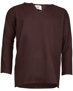 Tronde Tunic Canvas Brown - płócienna tunika