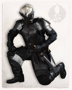 Mantikor Spaulders - Black