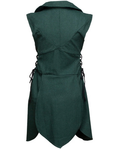Galatea Tunic Canvas - Green - tunika bawełniana
