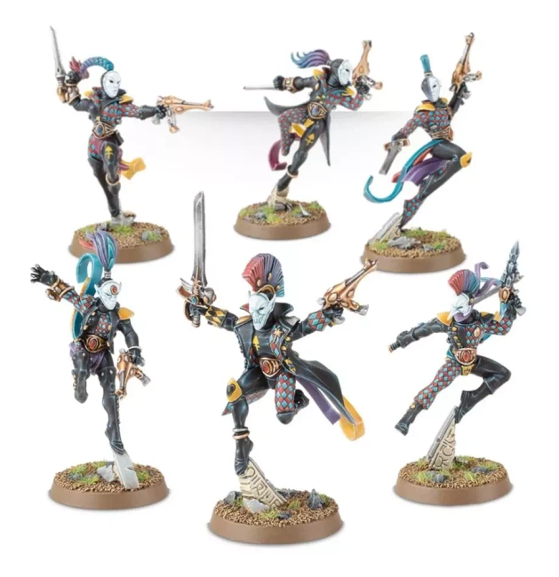 Warhammer 40000: Aeldari Harlequin Troupe