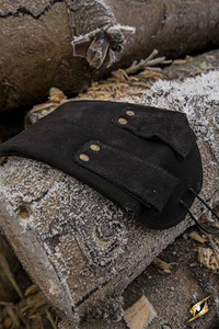 Leatherbag Thin - Black - S