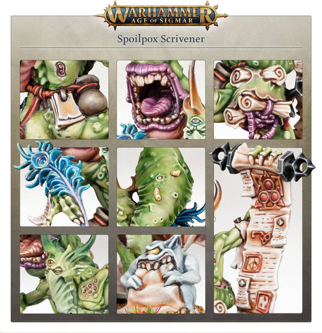 Maggotkin of Nurgle Spoilpox Scrivener
