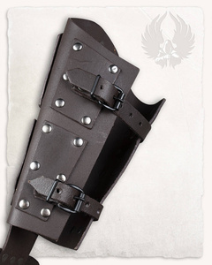 Quintus Bracers Split Leather - Brown