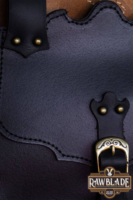 Hakoon Leather Bag - Black