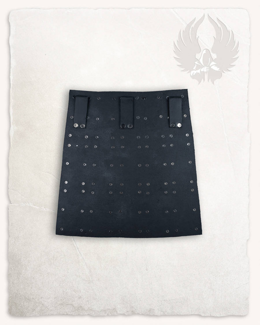 Quintus Tassets Split Leather - Black