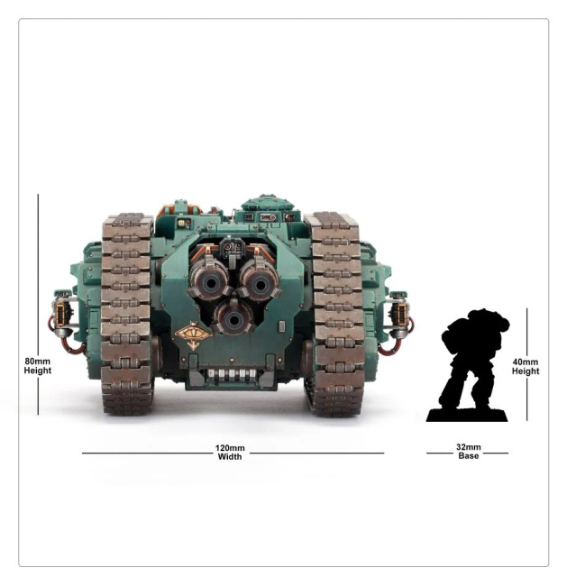 Warhammer The Horus Heresy: Cerberus Heavy Tank Destroyer