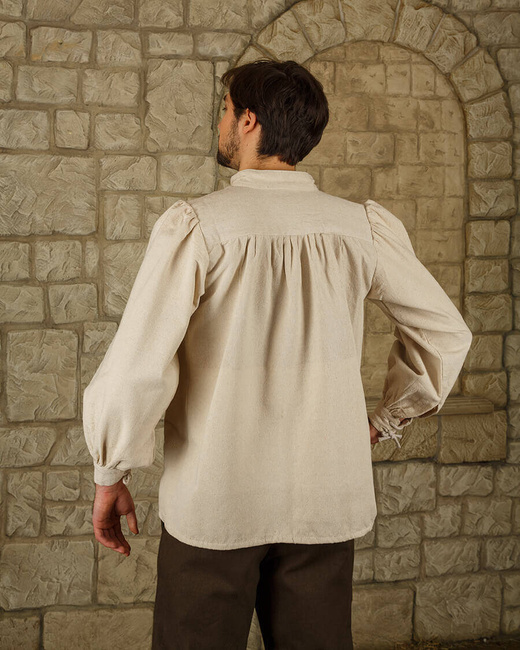Ansgar Shirt Canvas Cream - koszula średniowieczna