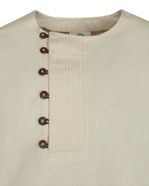 Tymond shirt - Cream - koszula bawełniana