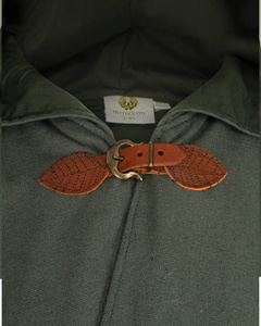 Faelyn coat Canvas - black - bawełniany płaszcz