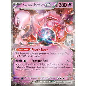 Pokémon TCG: Team Rocket's Mewtwo ex Box