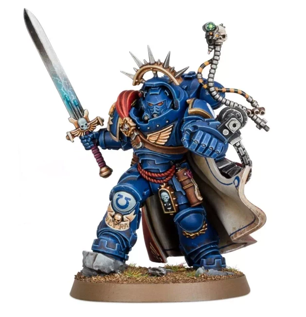 Warhammer 40000: Space Marines Captain in Gravis Armour