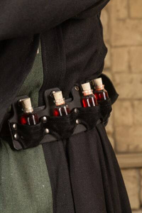 Doran Potions Pouch Black  - pas na fiolki
