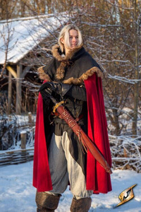 Knights Scabbard Brown/Dark Brown 75 cm - pochwa na miecz larpowy