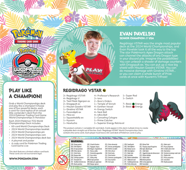 Pokémon TCG: World Championships Deck 2024 - Regidrago VSTAR